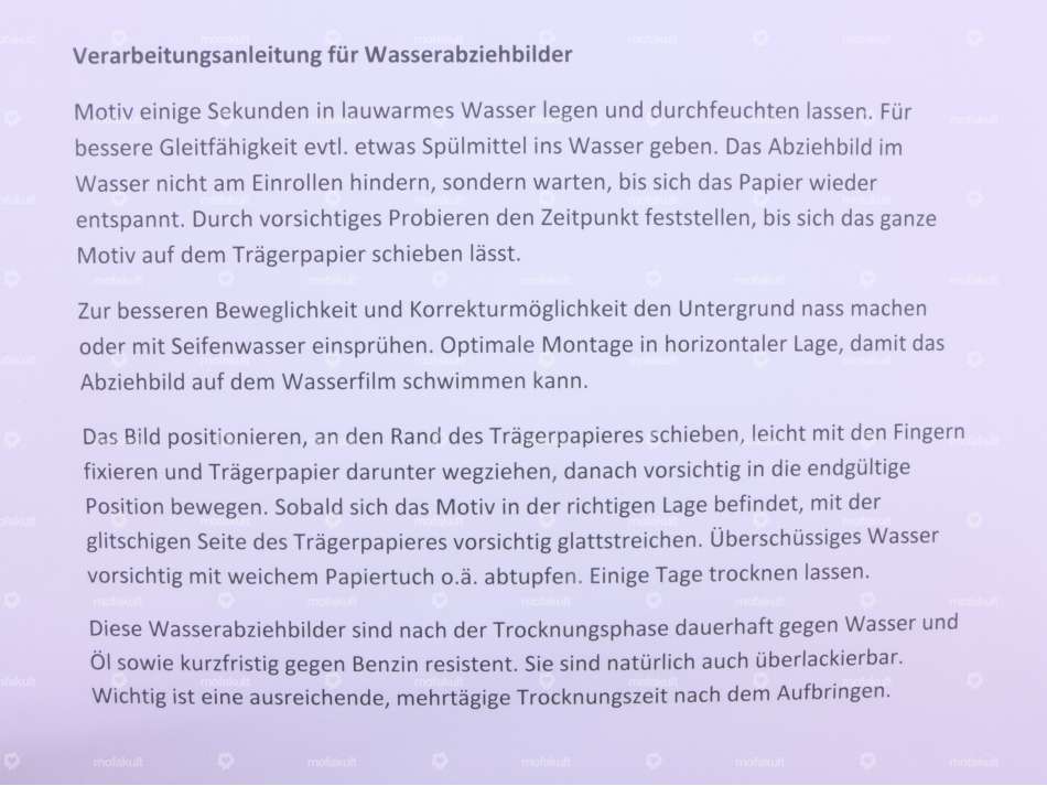 Water decal "Hercules" small Carousel Image 2