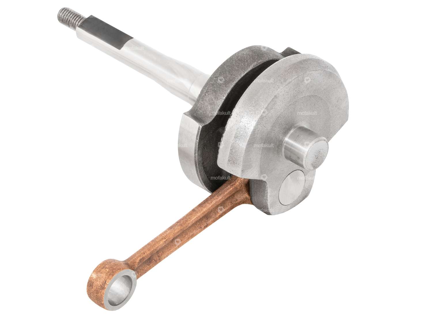 Mazzucchelli crankshaft "Original" 10 mm KoBo | Piaggio Ciao, SI, Bravo, Boxer Carousel Image 2