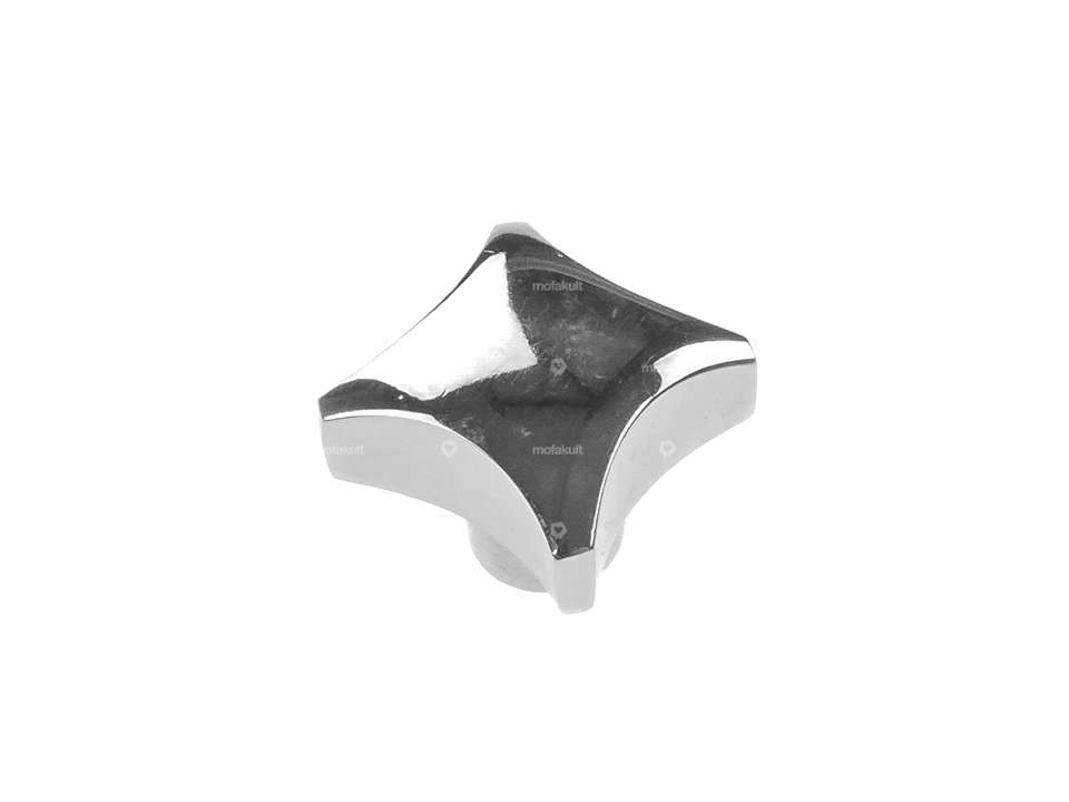 Cladding nut M6 Cross grip Inox Carousel Image 1