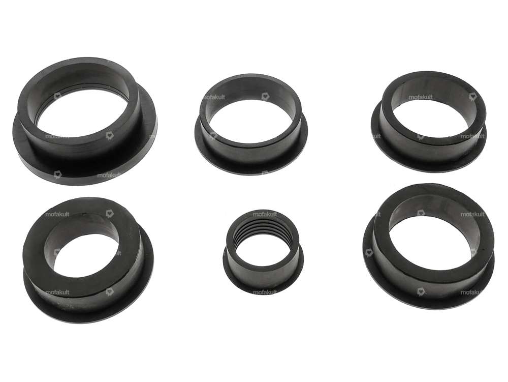 Set of carburetor flange 6 pcs. Carousel Image 1