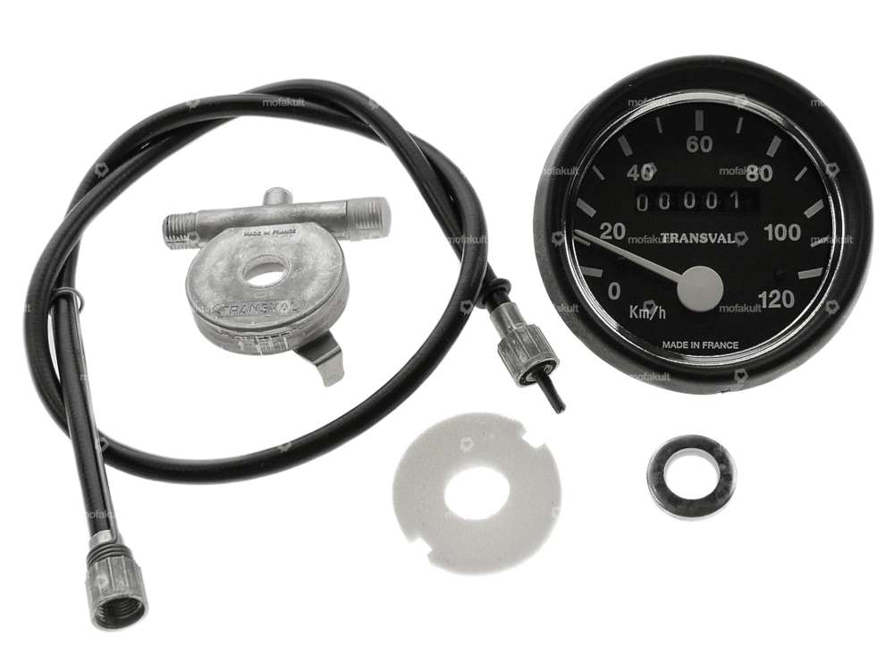 Transval speedometer set | MBK 51 Super (Grimeca) Carousel Image 1
