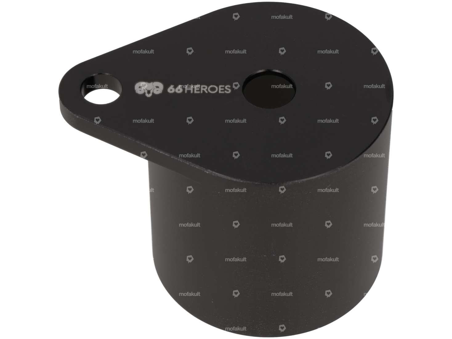 66HEROES speedometer bracket Ø 48 mm black Carousel Image 2