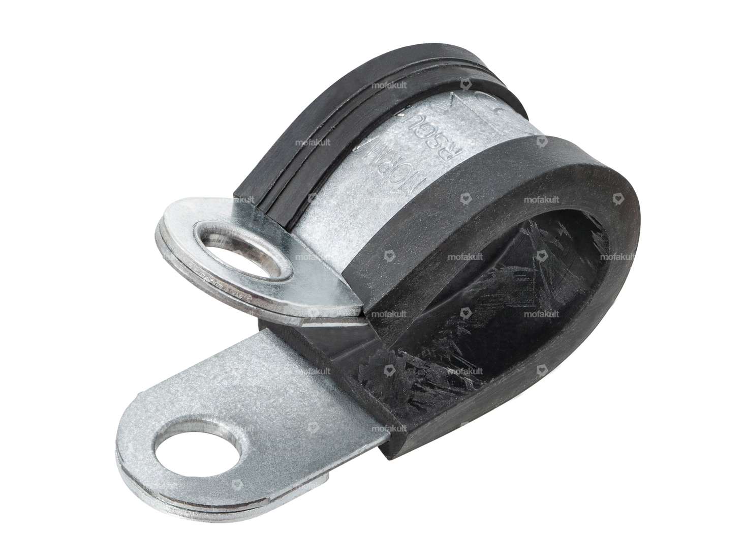 Cable clamp 16 mm rubber insert Carousel Image 1