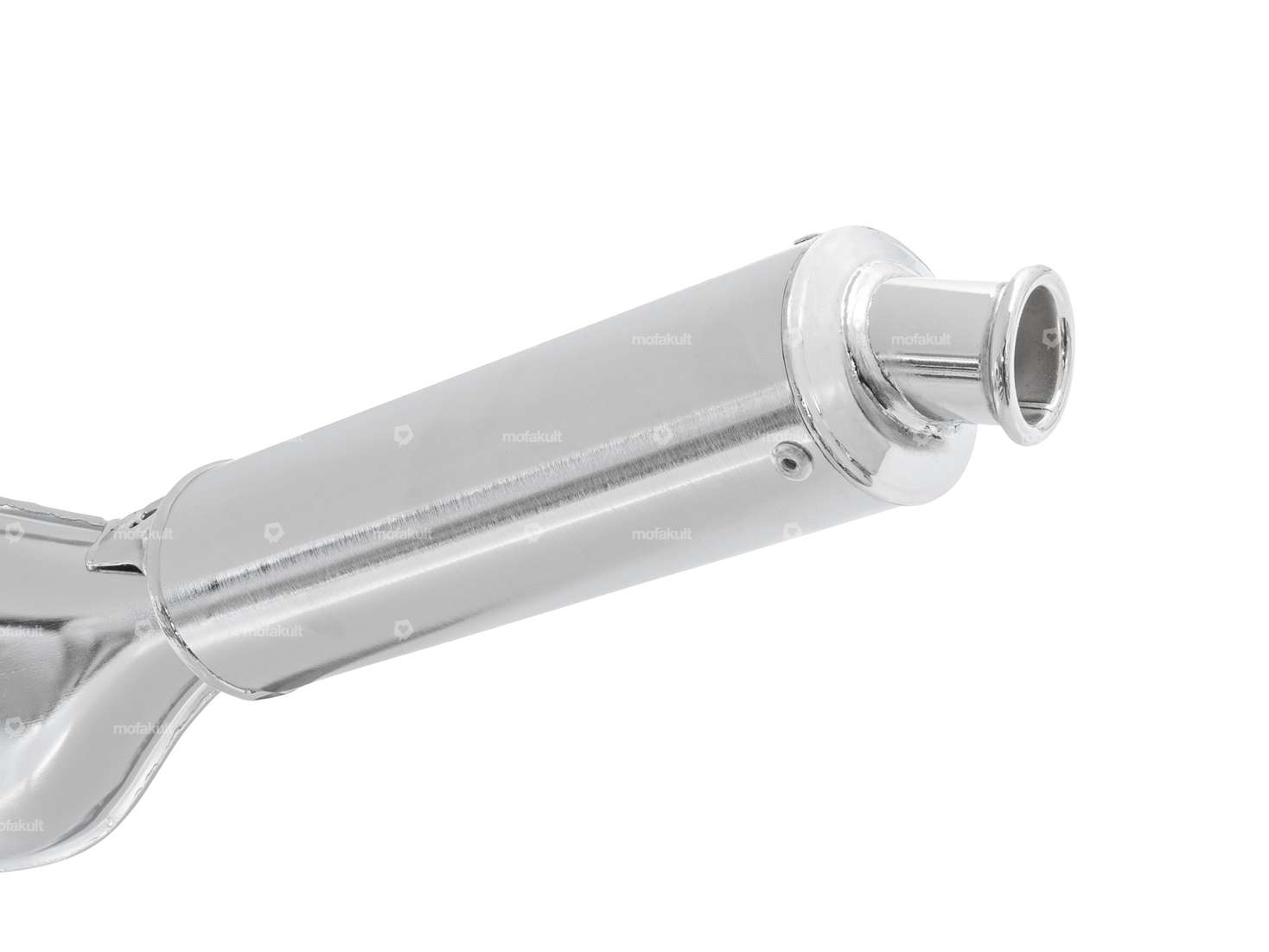 TECNO exhaust "flat belly" chrome | Puch Maxi Carousel Image 3