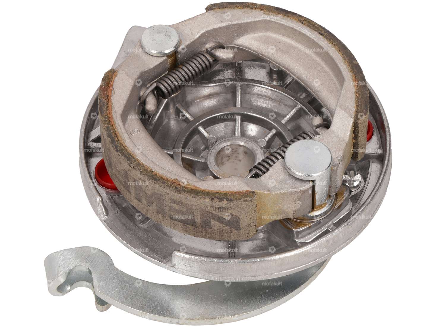 GPO brake anchor plate front 12 mm axle (1A quality) | Puch Maxi S, N / X30 Sport NS, NL / Velux Carousel Image 2