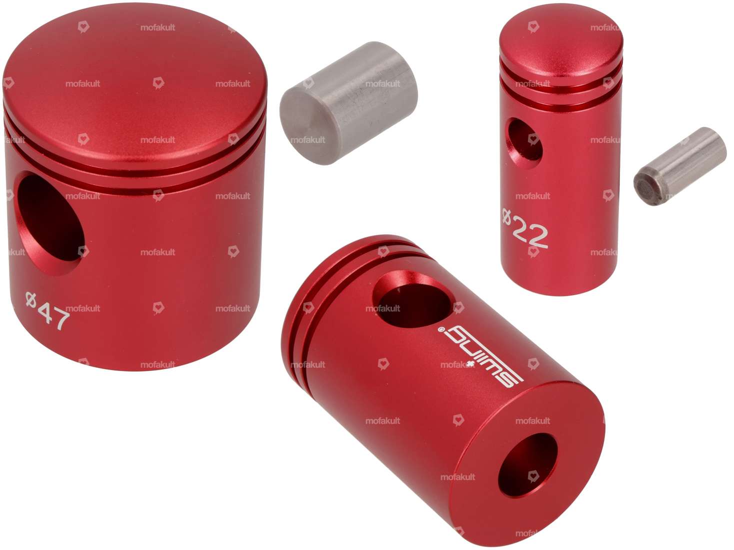 swiing® ingenious bearing press-on plunger (selection Ø 22 mm - 47 mm) Carousel Image 1