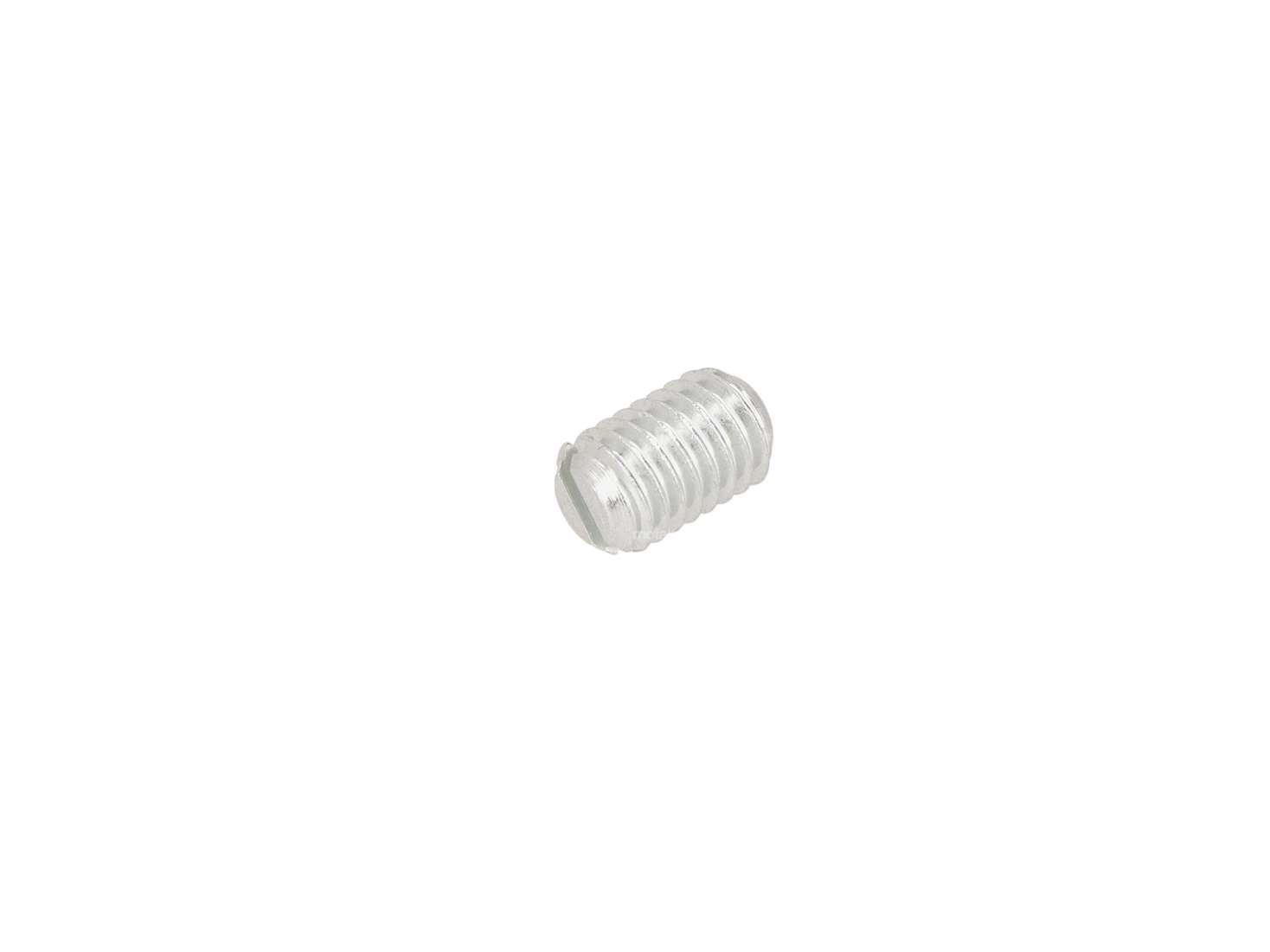 M5x8 slotted grub screw, galvanized Carousel Image 1