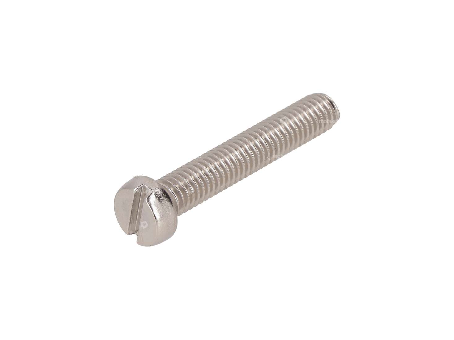 Screw M6x35 cylinder head slotted stainless steel Carousel Image 1