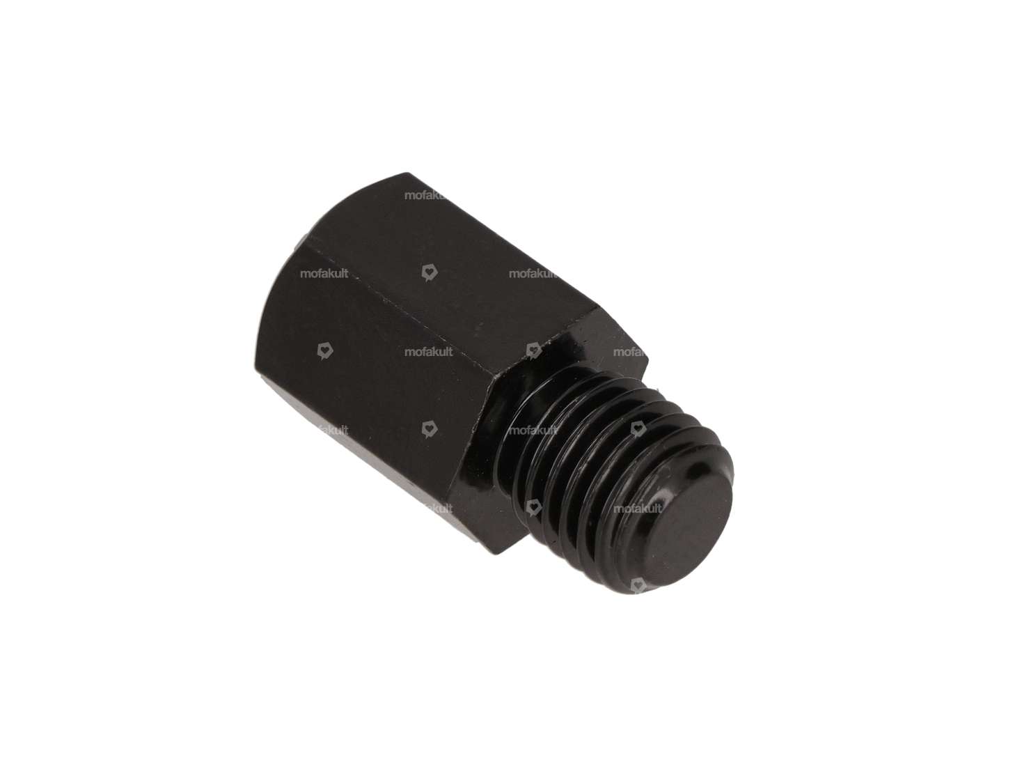 Adapter mirror mount M8 - M10 black Carousel Image 2