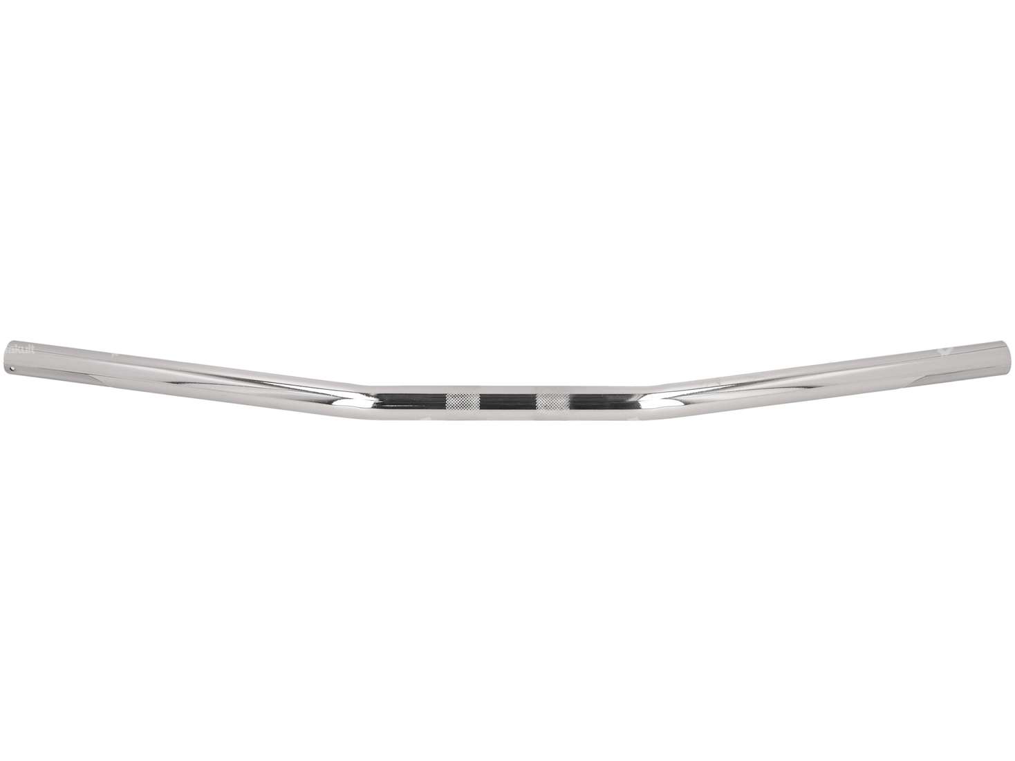 Handlebar fork plate flat chrome Carousel Image 1