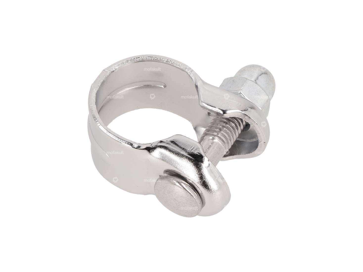 GPO Exhaust Clamp, Ø 25 mm, Chrome-Plated Carousel Image 1