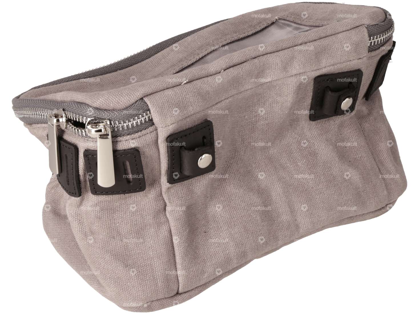 mk-Merch handlebar bag "vintage" gray Carousel Image 2