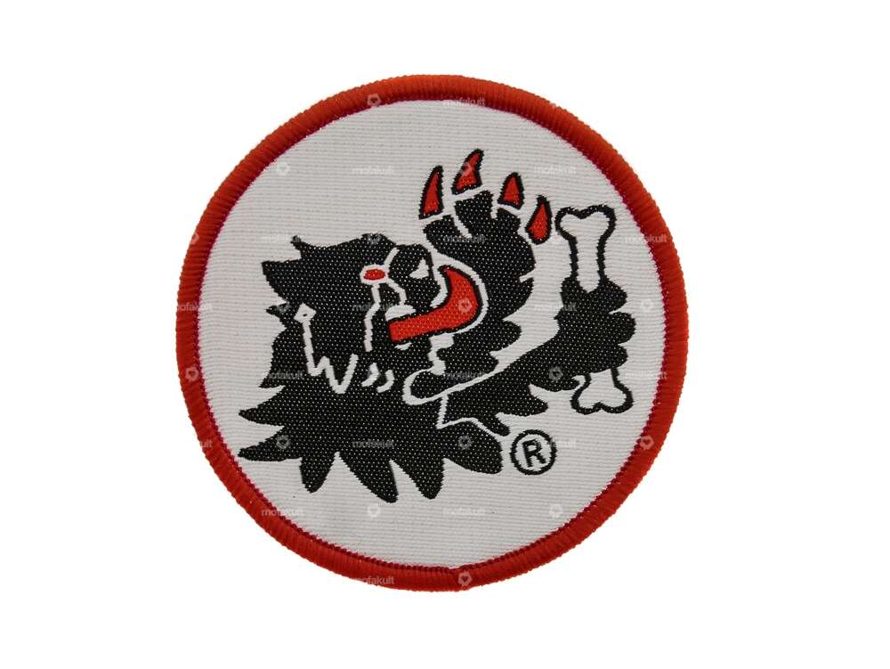 Malossi" patch Ø 60 mm Carousel Image 1