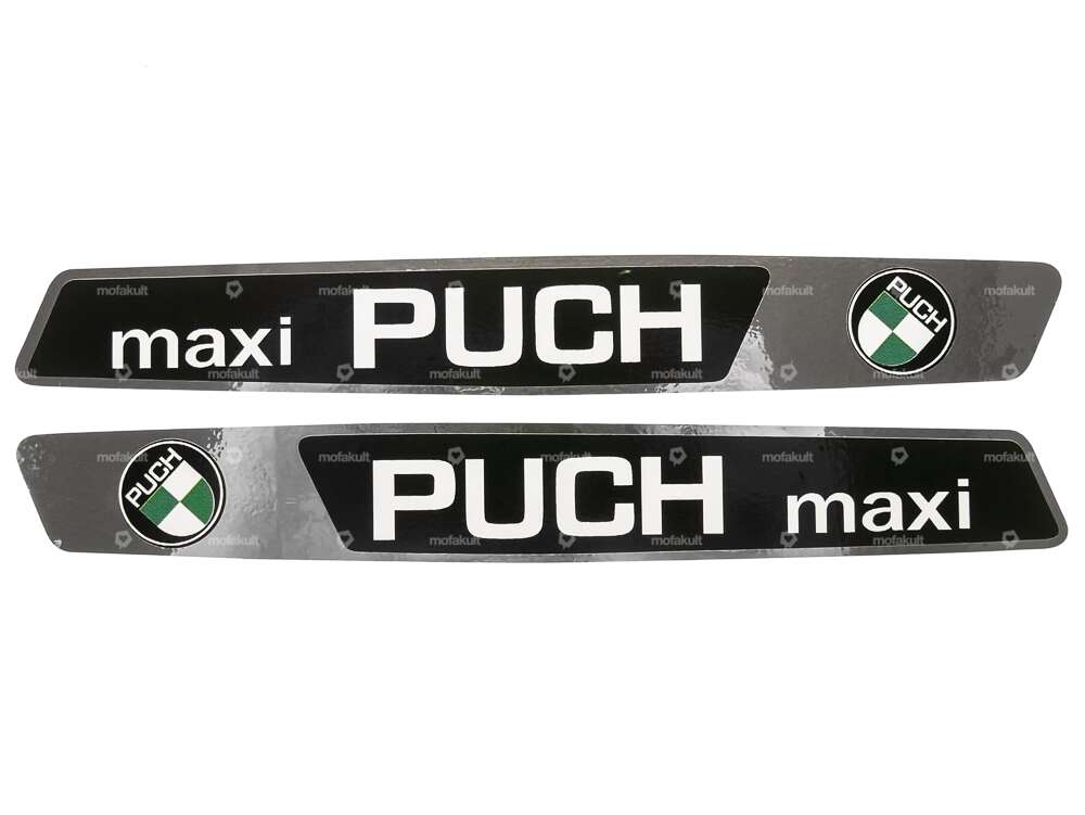 Tank adhesive Puch Maxi chrome Carousel Image 1