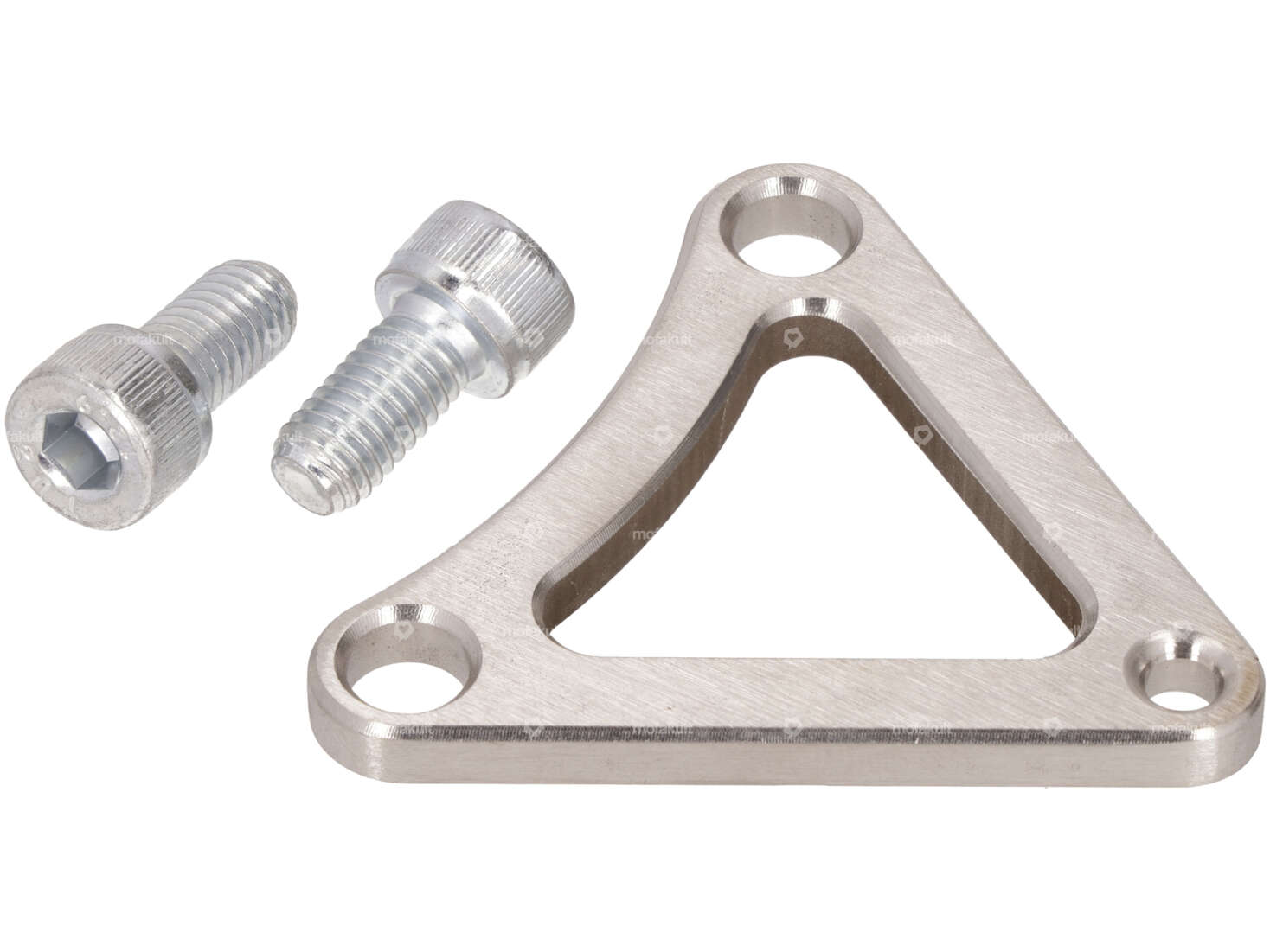 Adapter main stand radiator extension clutch housing Inox | Puch E50 Carousel Image 1