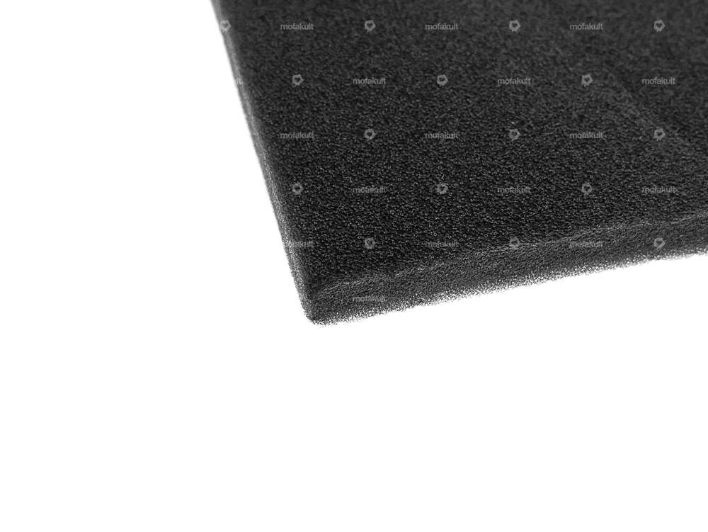 Air filter mat 320x320x9 mm black Carousel Image 2