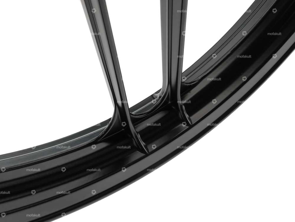 Front wheel set cast iron black | Puch Maxi, Supermaxi, X30 NG-2AH Carousel Image 6