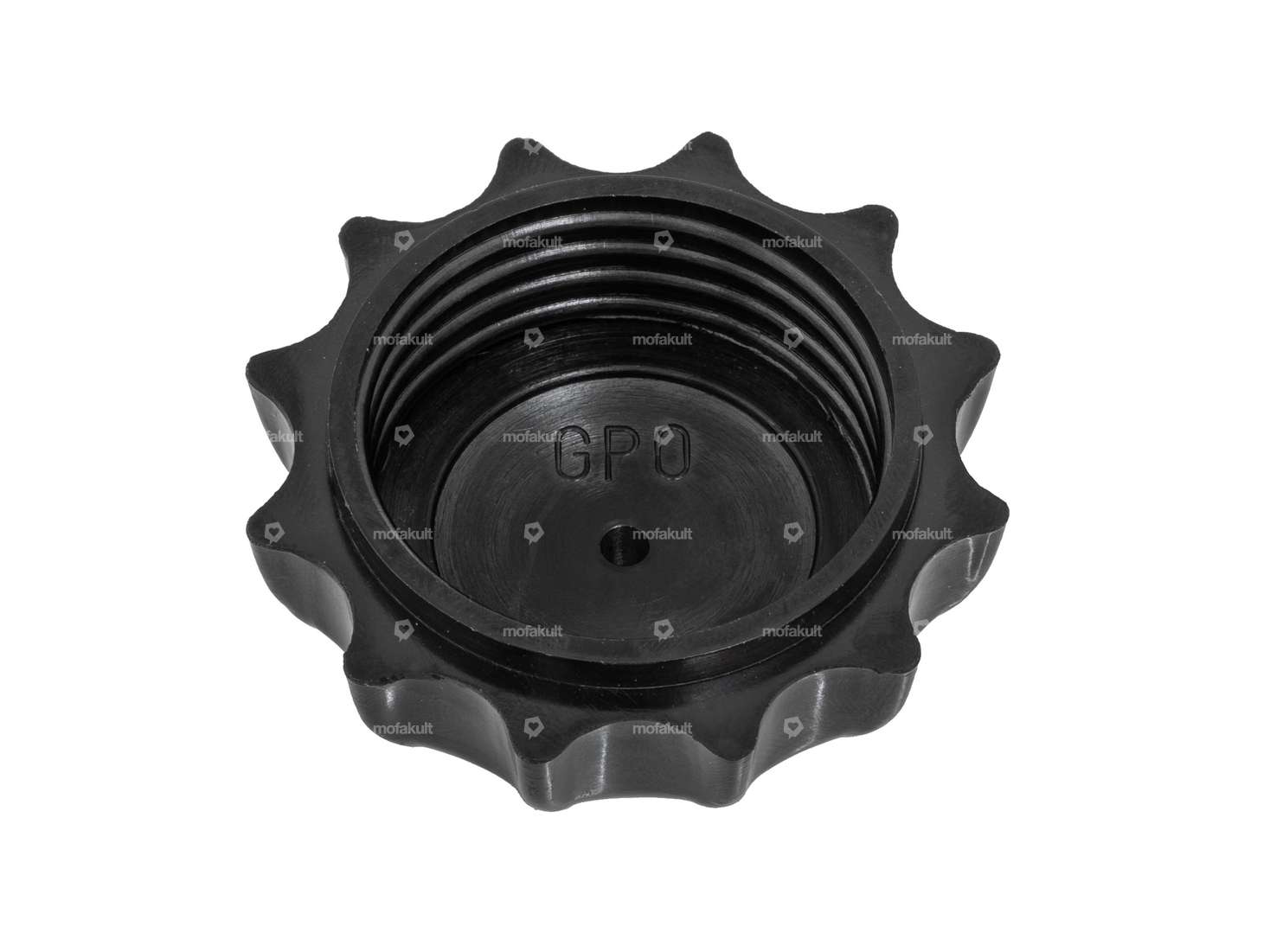 GPO fuel filler cap M44x4 black Carousel Image 2