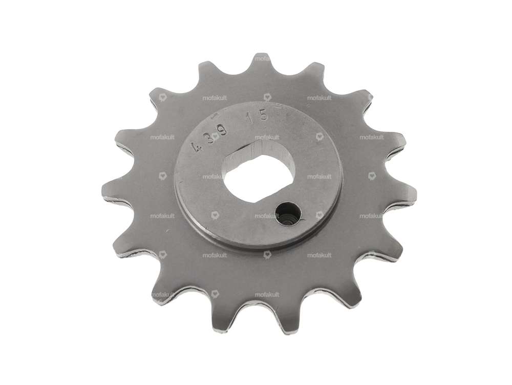 ESJOT sprocket 15 teeth 415 chain one-sided heel | Kreidler Carousel Image 2