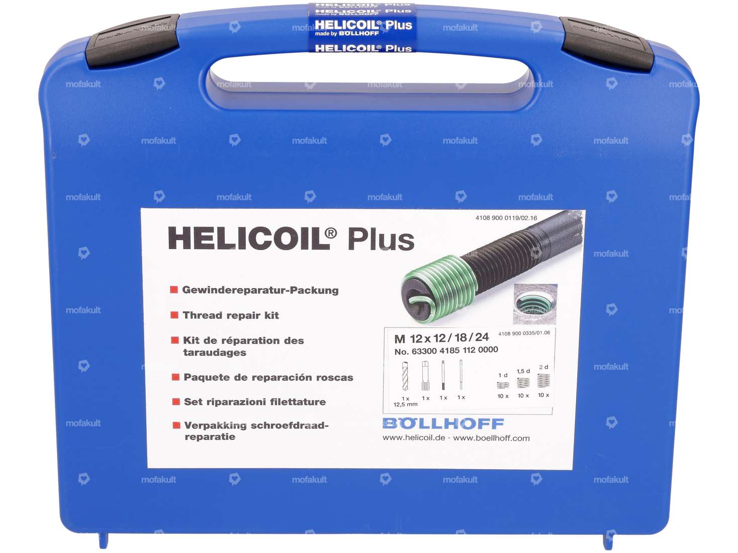 HeliCoil thread repair set M12 (professional tool) Carousel Image 1