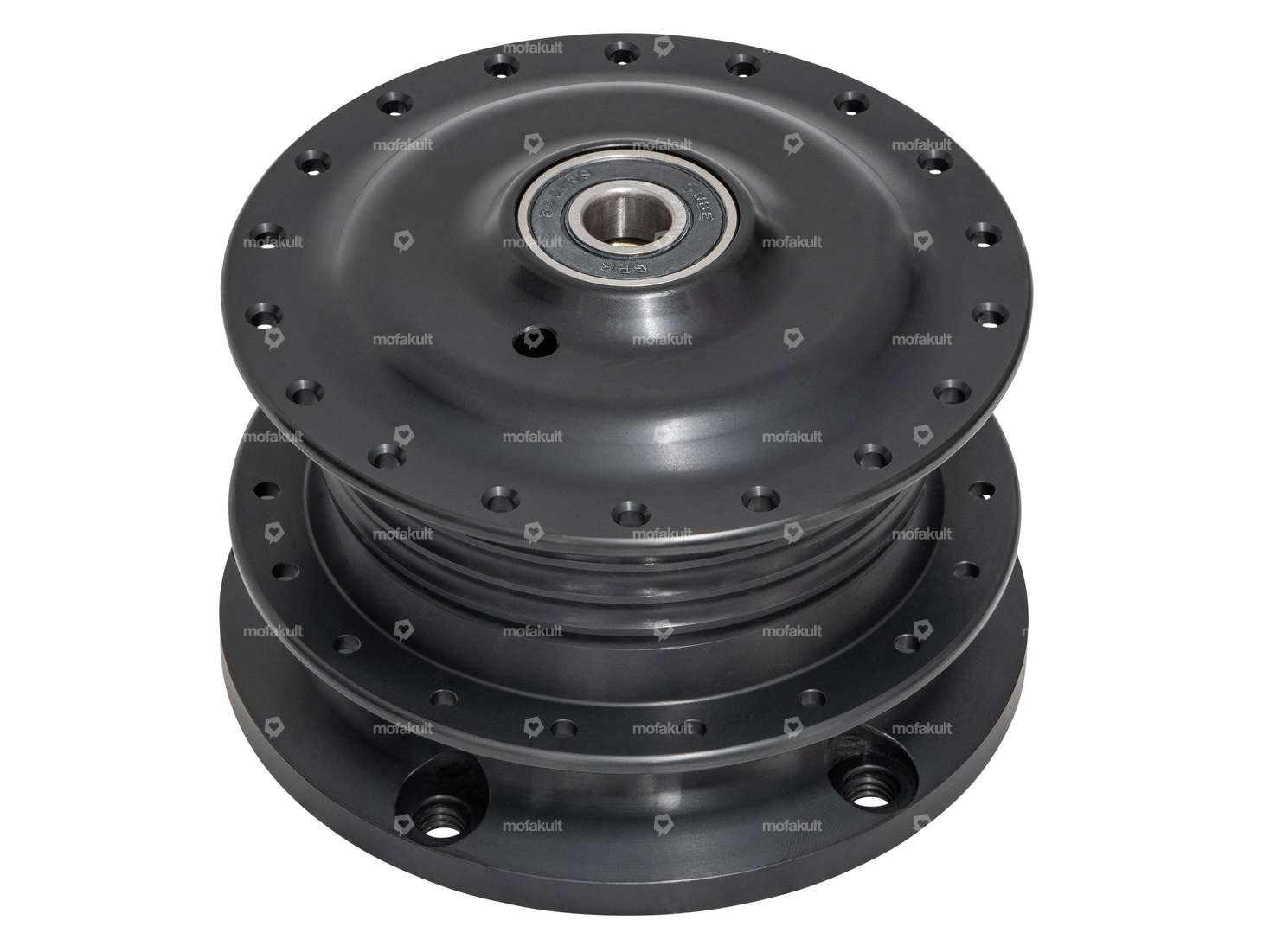 swiing® ingenious disc brake set spoked rim EBR hydraulic black Carousel Image 3