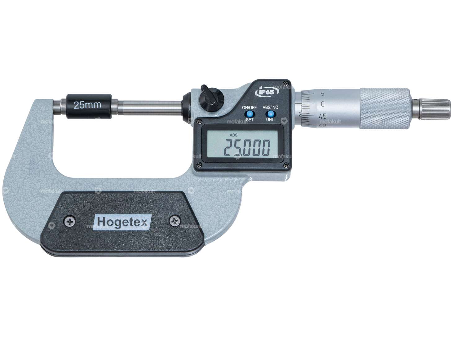 Hogetex micrometer 25-50 mm Digital 0.001 mm reading accuracy Carousel Image 2