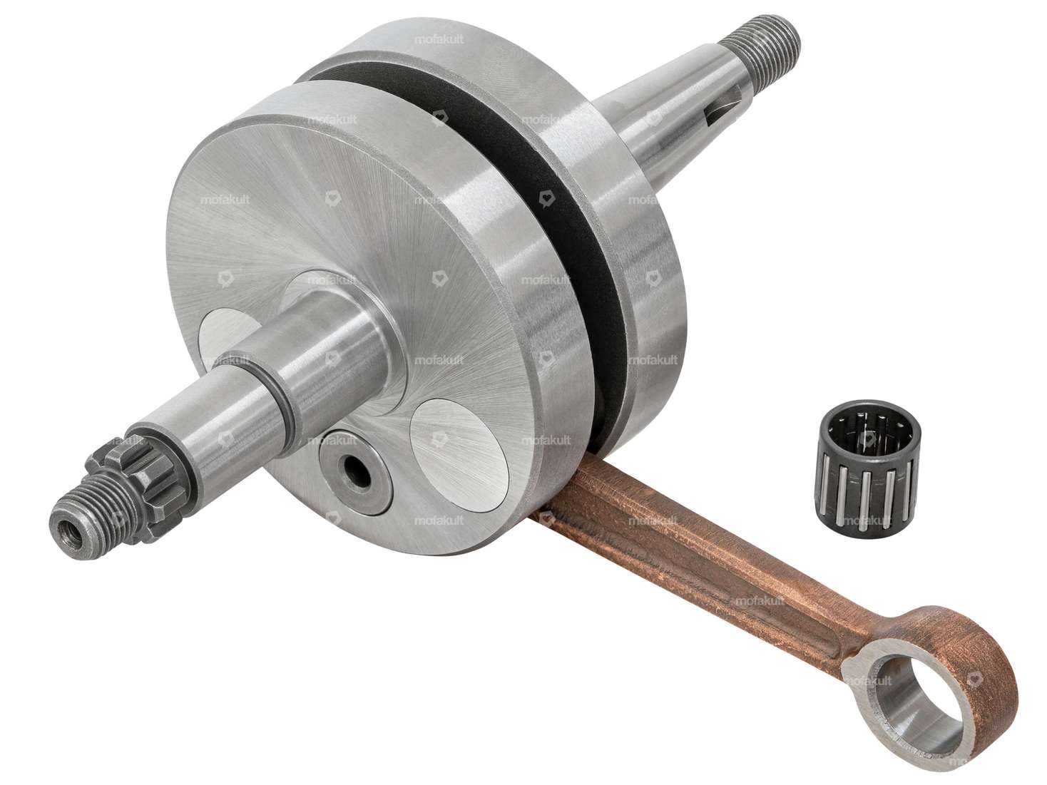 Jasil full cheek crankshaft (+2 mm stroke) | Puch X30 NS / NL & Velux (Z50) Carousel Image 1