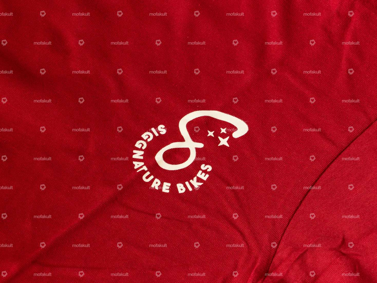 Siggnature T-shirt "BASIGG" (XS - 2XL) red Carousel Image 4