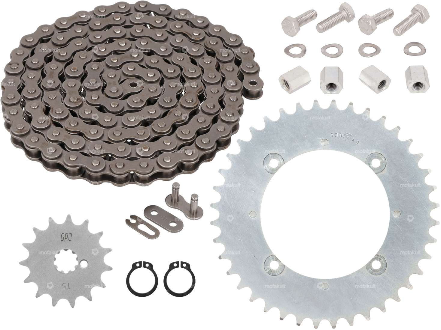 ESJOT chain kit | Puch X30 Sport / Velux Carousel Image 1