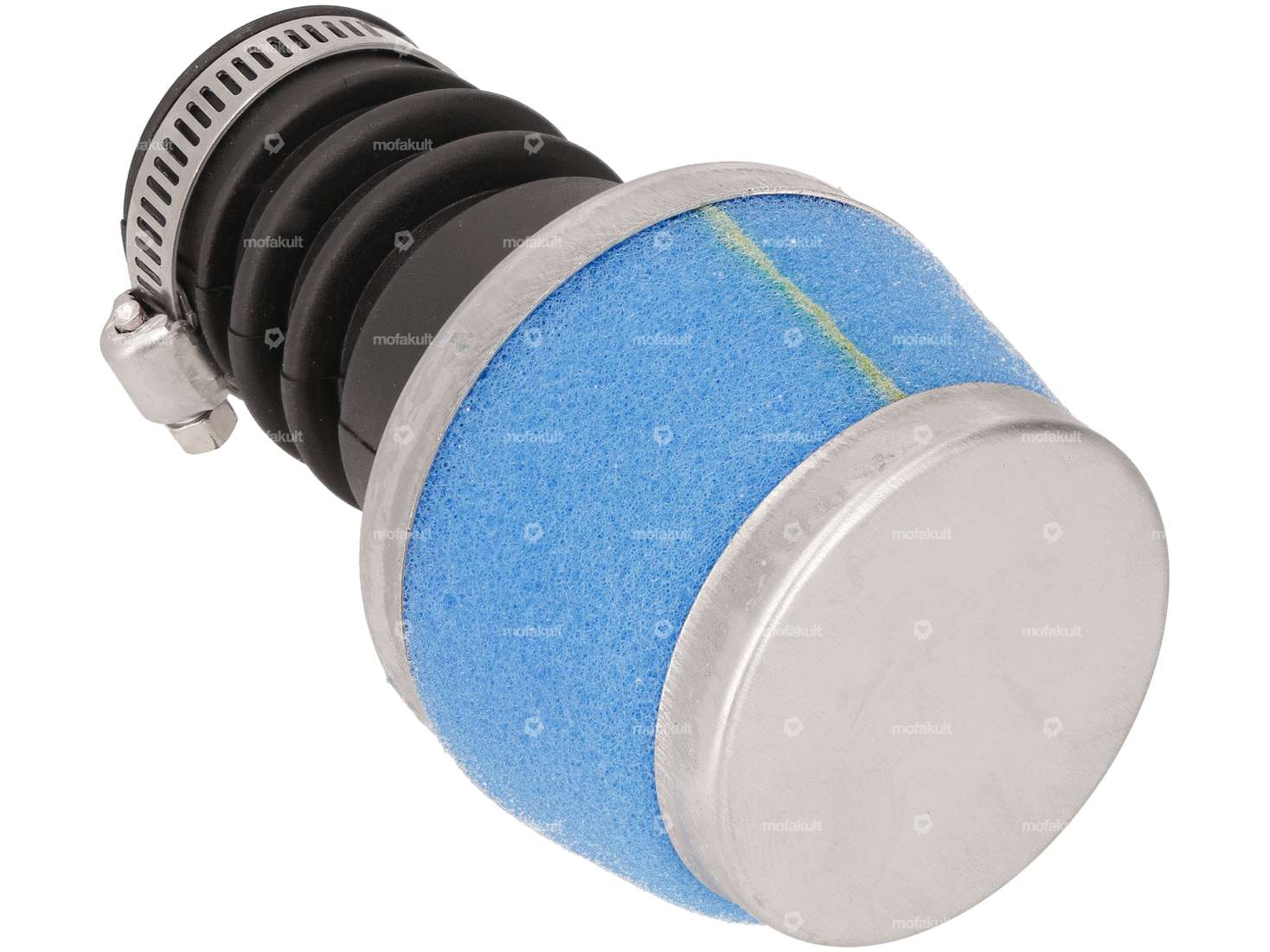 Mushroom air filter foam blue 28 - 32 mm Carousel Image 2