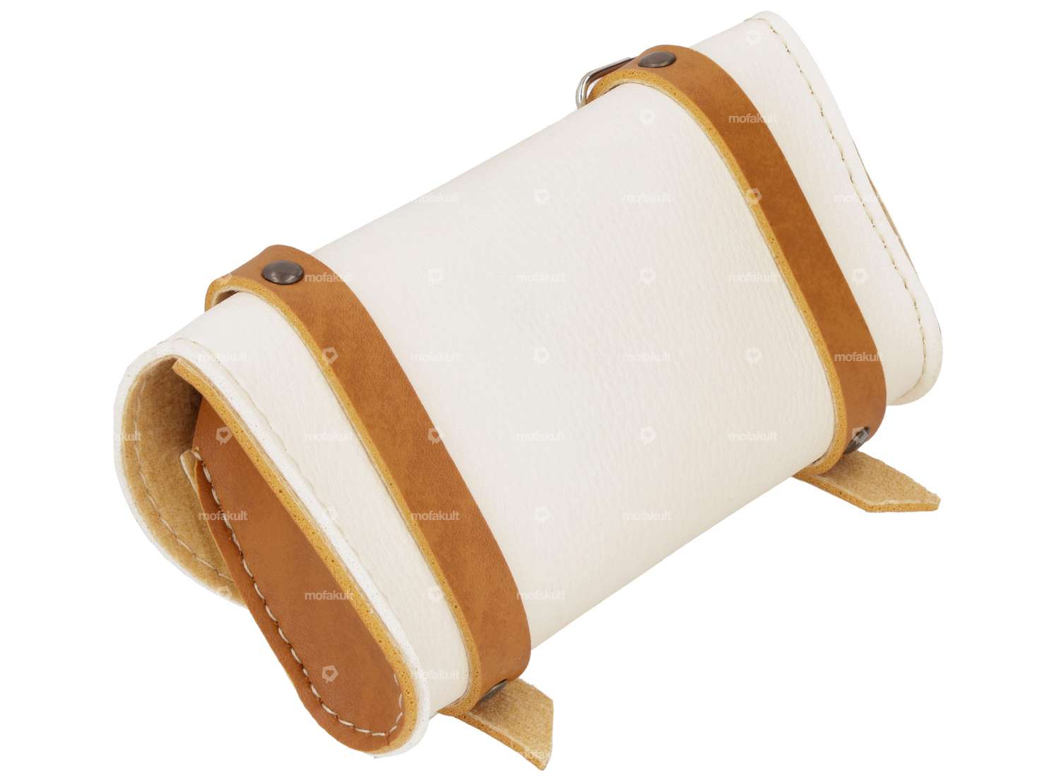 Saddle bag "Classic" cream / light brown Carousel Image 2