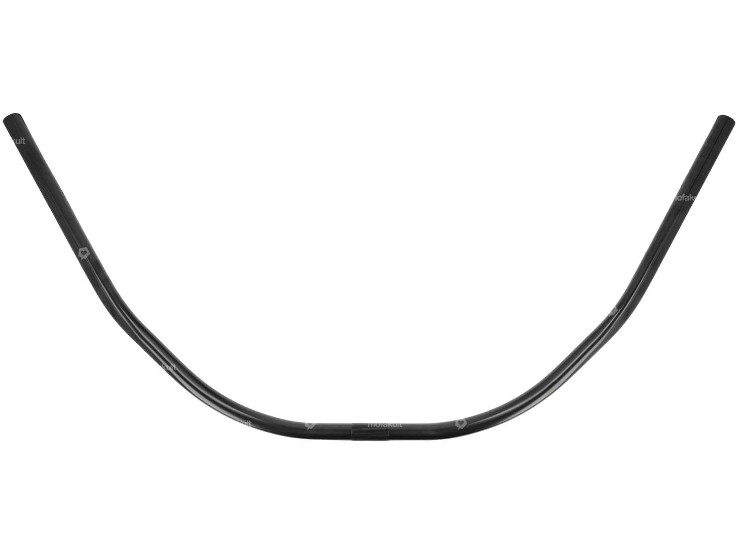 Handlebar fork plate 18 cm Moon black Carousel Image 1