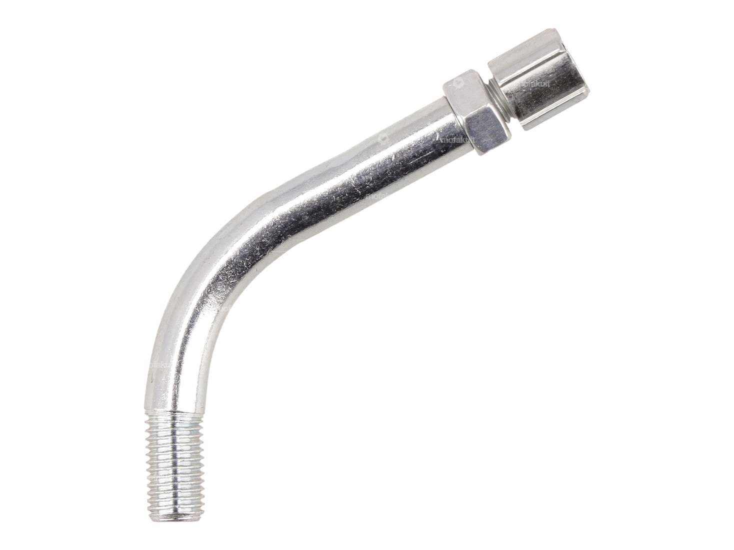 Dell'Orto 45° carburetor pipe bend M6x0.75 Carousel Image 1