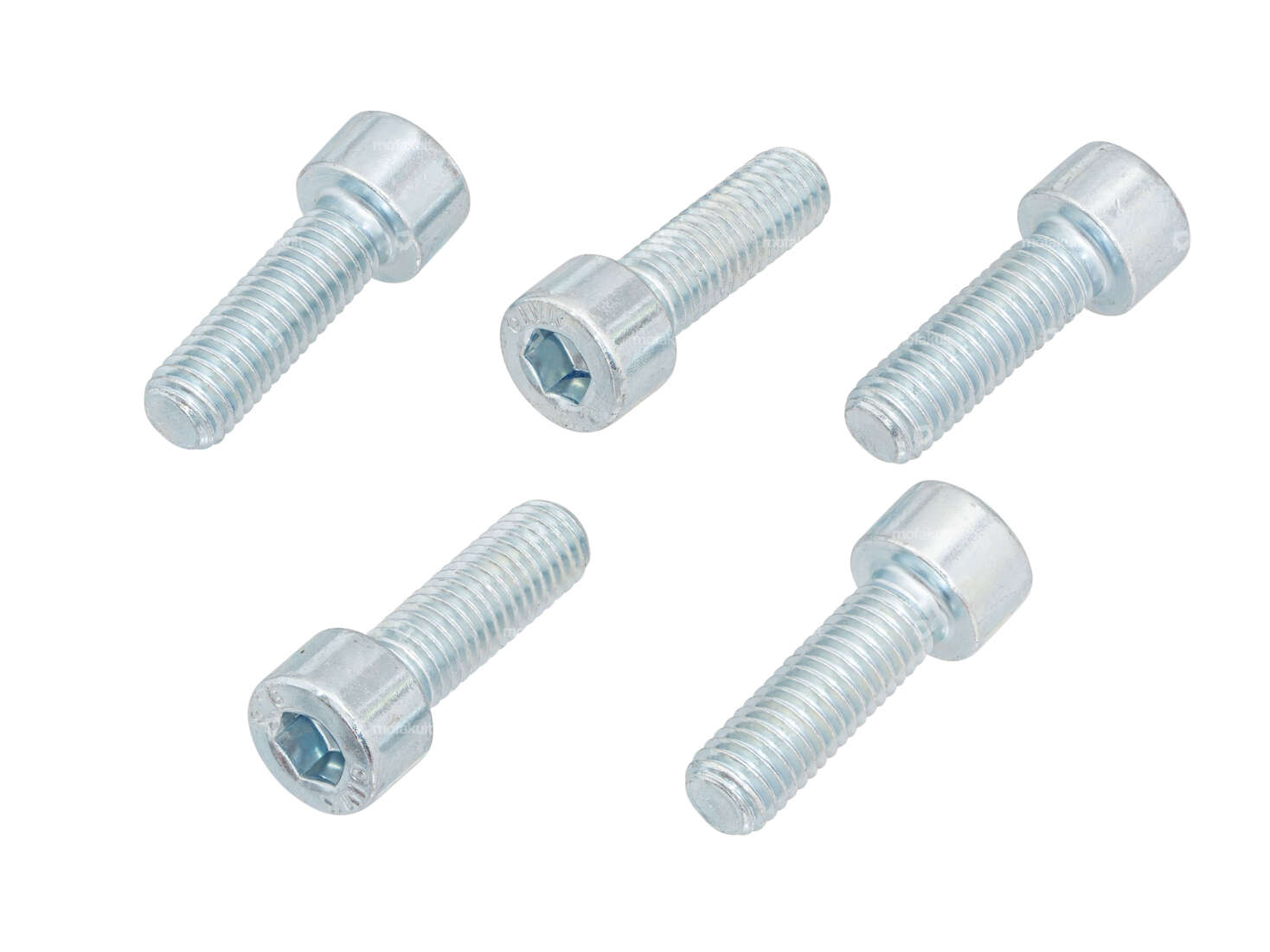 GPO screws galvanized (5 pieces) Cast iron hub | Puch Carousel Image 1