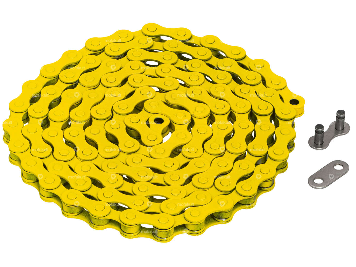 KMC pedal chain yellow Carousel Image 1