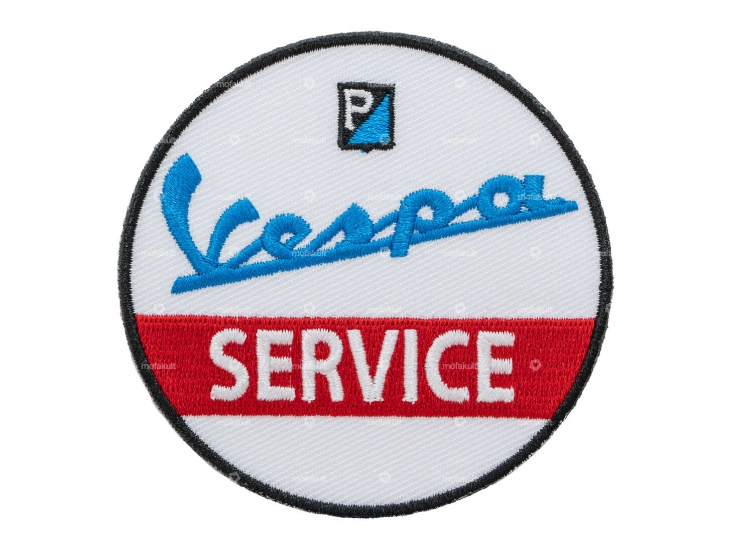 mk-Merch patch "Vespa Service" Ø 75 mm Carousel Image 1