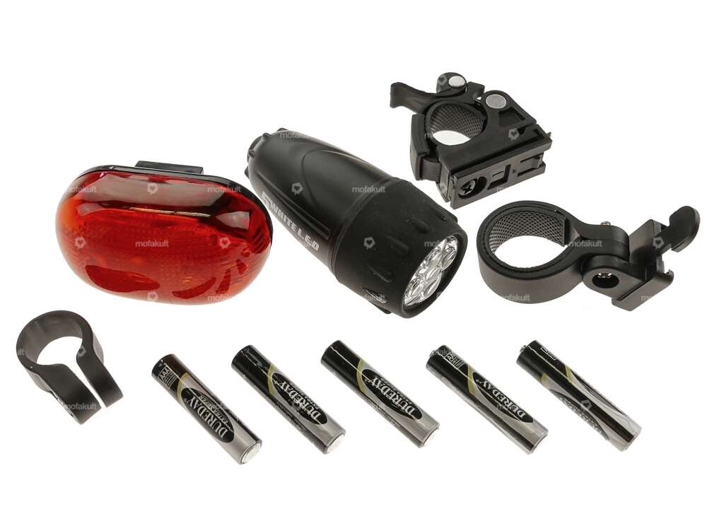 BTA headlight & taillight LED battery Carousel Image 1