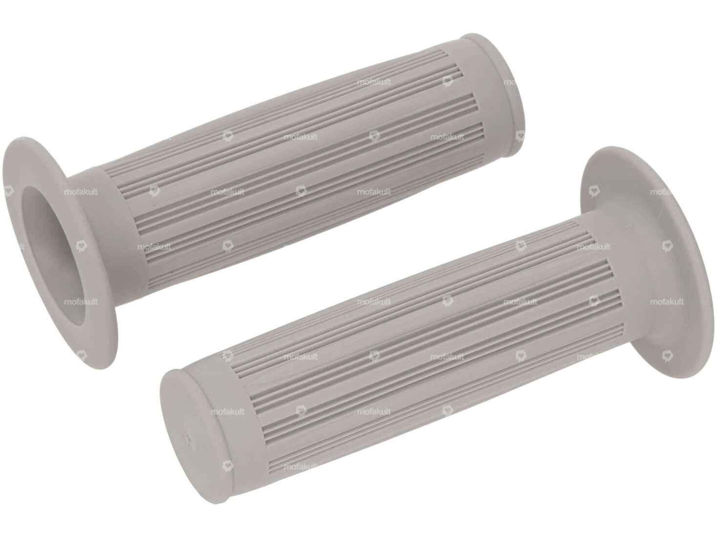 Grips grooved automatic (Magura replica) gray matt Carousel Image 1