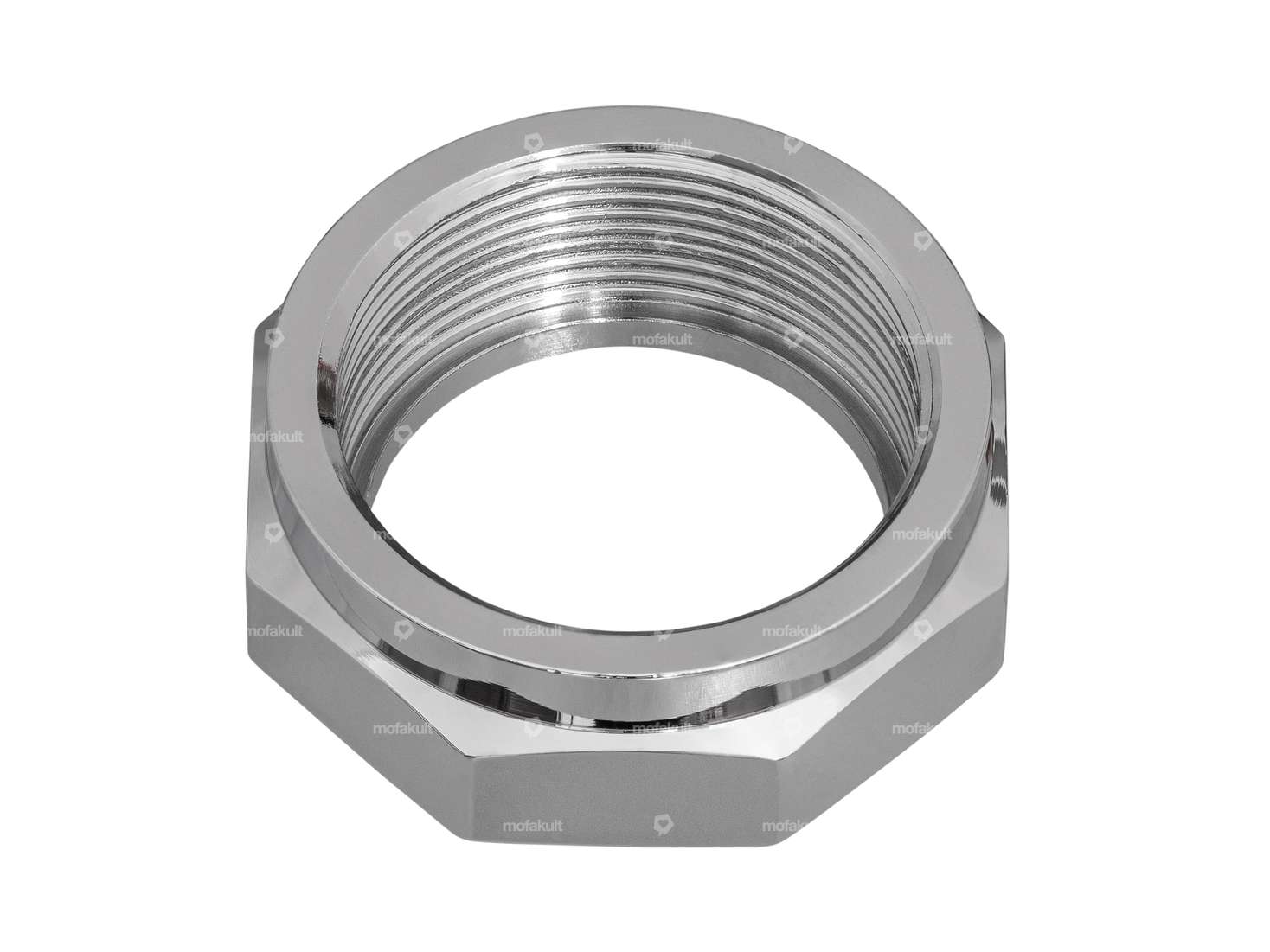 swiing® revival steerer tube nut 1" / 24G open stem chrome | Zündapp Belmondo Carousel Image 2