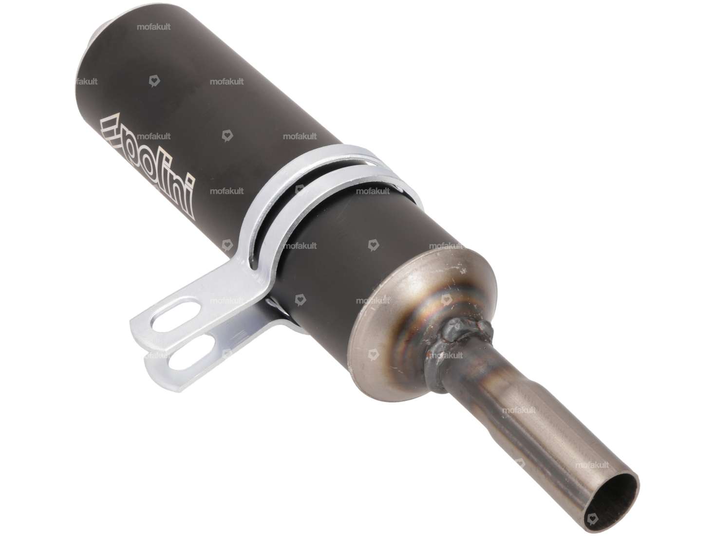 Polini silencer 18 mm aluminum black Carousel Image 2