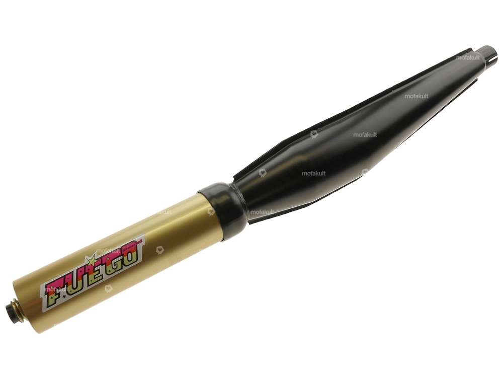 Jamarcol Fuego muffler 28 mm black / gold Carousel Image 1