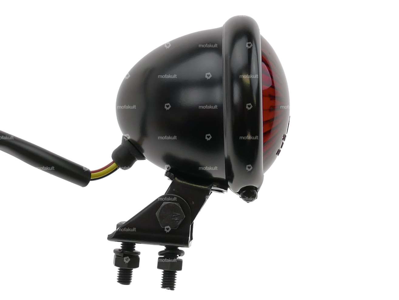 66HEROES rear light "Minnesota" red lens black Carousel Image 2