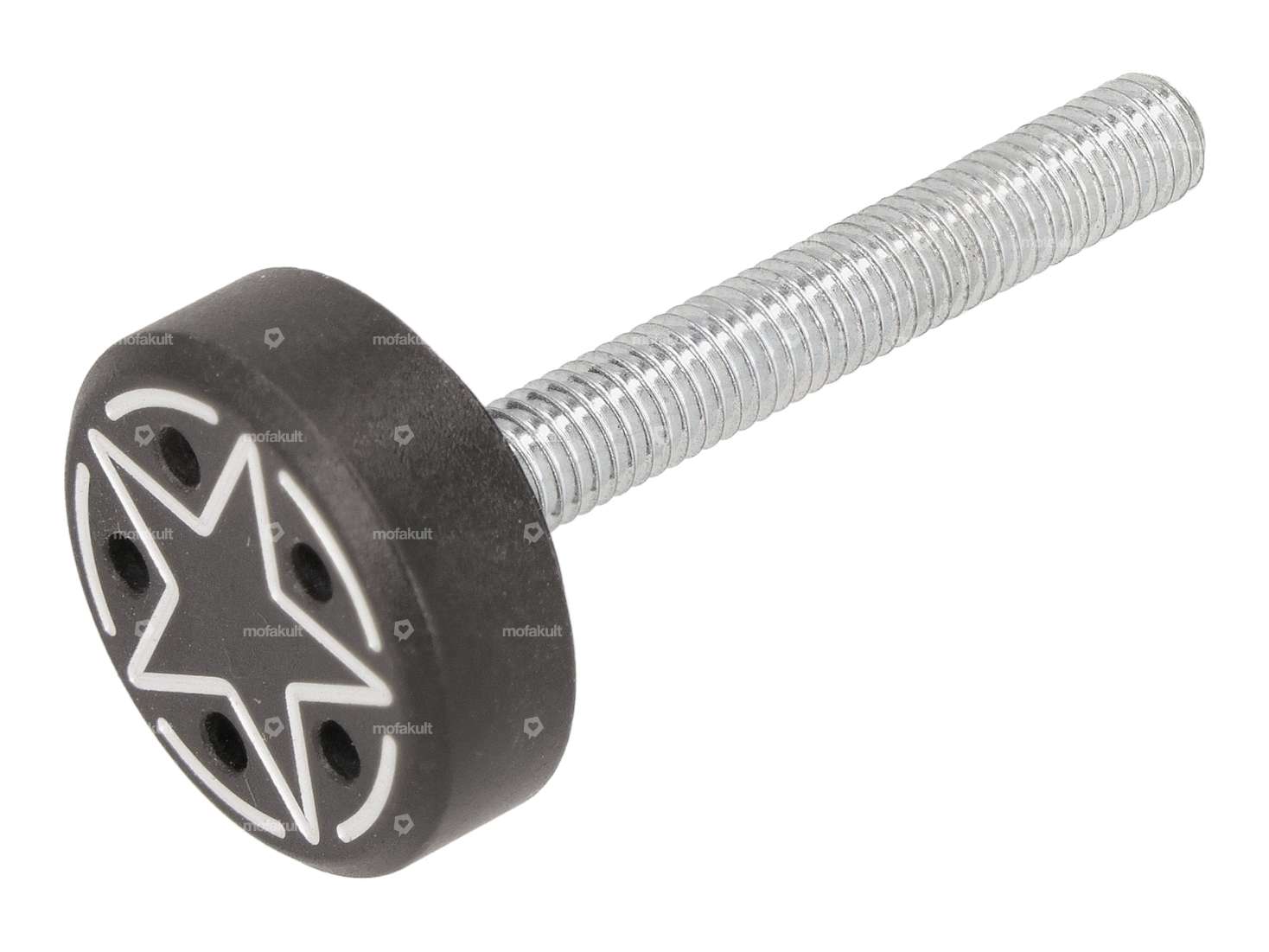 66HEROES Screw side protection 35 mm aluminum black Star Carousel Image 1