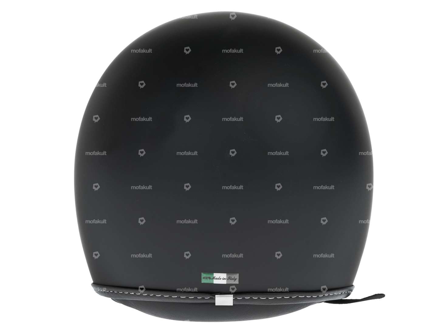 Jet helmet Crazy black matt (S / L) Carousel Image 4