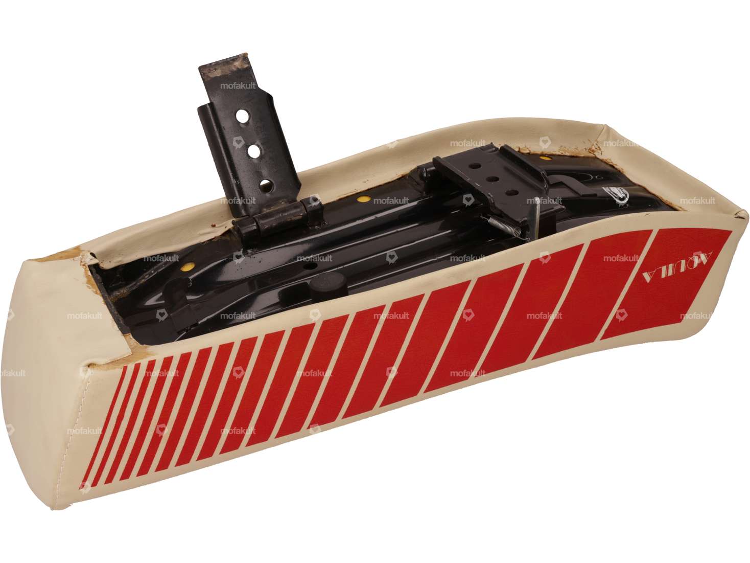 Aquila seat beige / red NOS | Piaggio SI Carousel Image 2