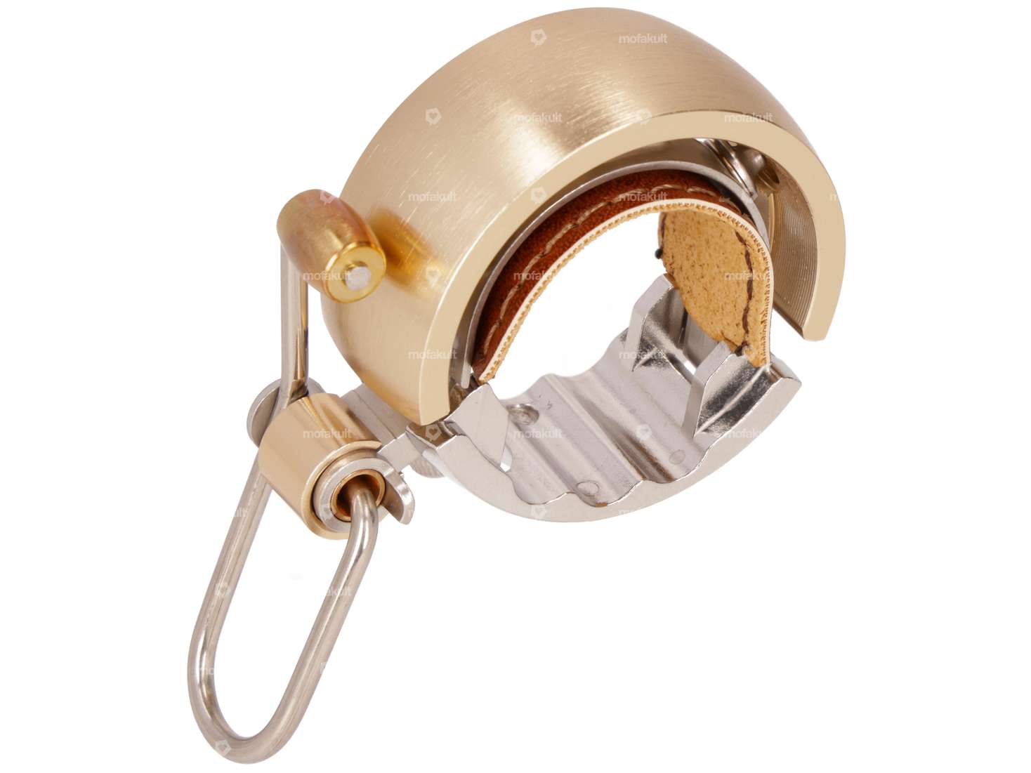 KNOG OI Luxe brushed brass bell Carousel Image 1