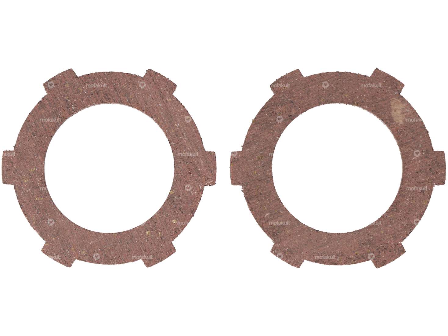 Clutch plates pair | Zündapp ZD10, ZD30, ZR20, ZB22 Carousel Image 1