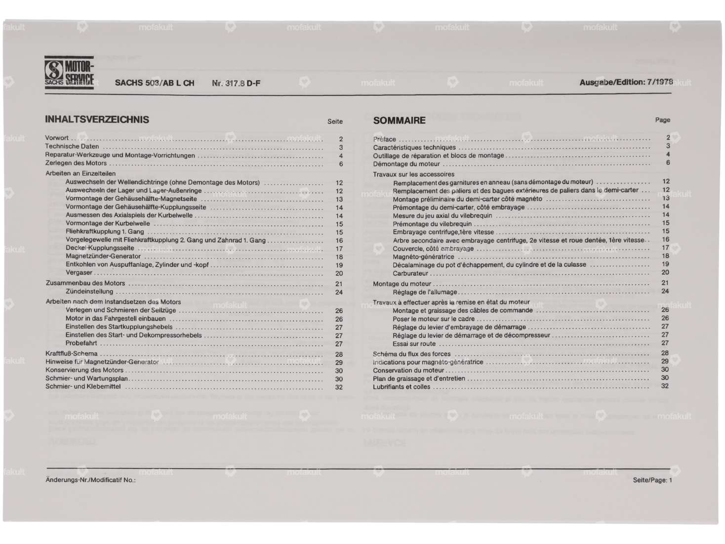 Repair instructions | Sachs 503 AB L CH Carousel Image 2