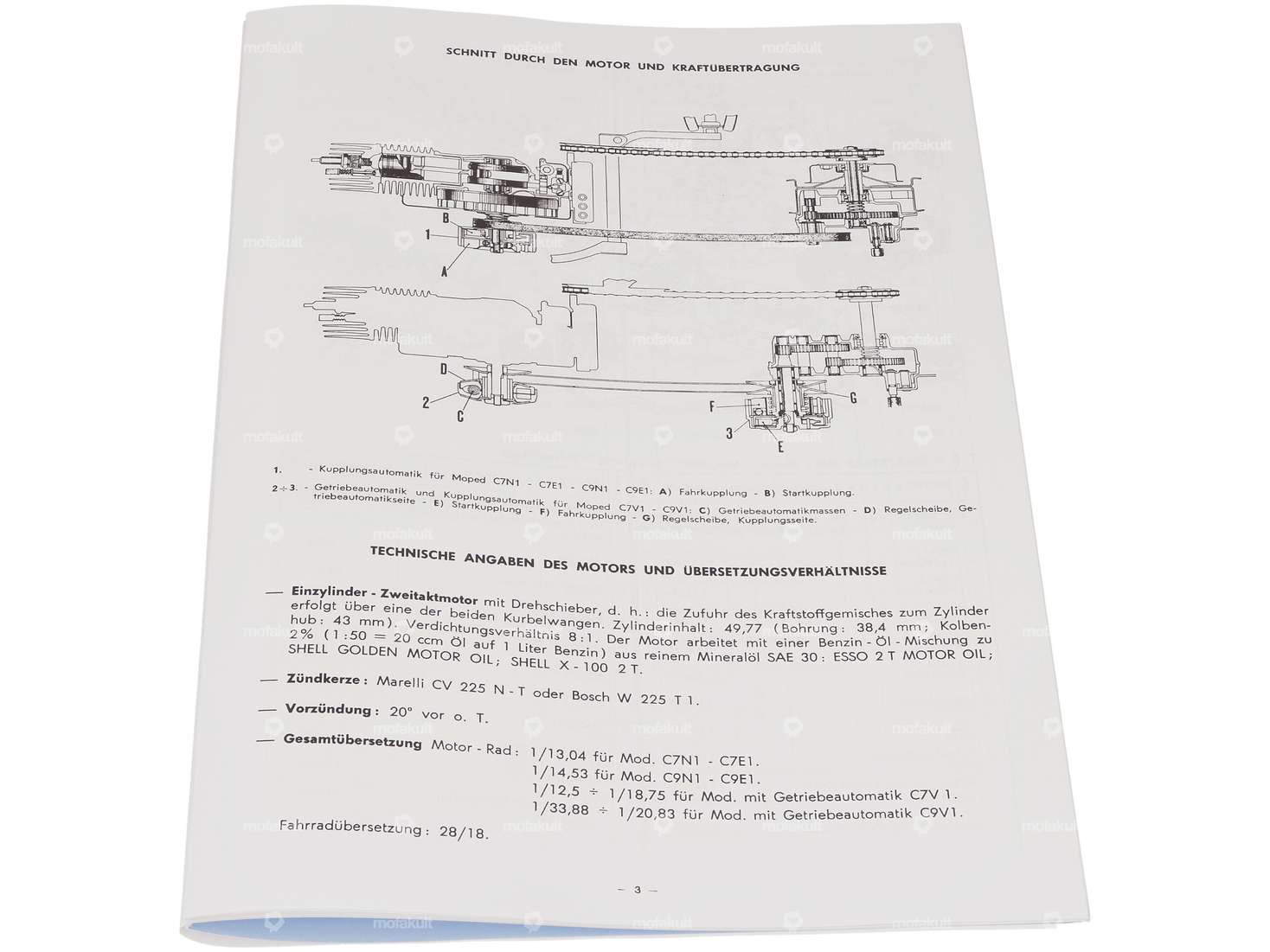 Spare parts catalog | Piaggio Ciao C7, C9 Carousel Image 2