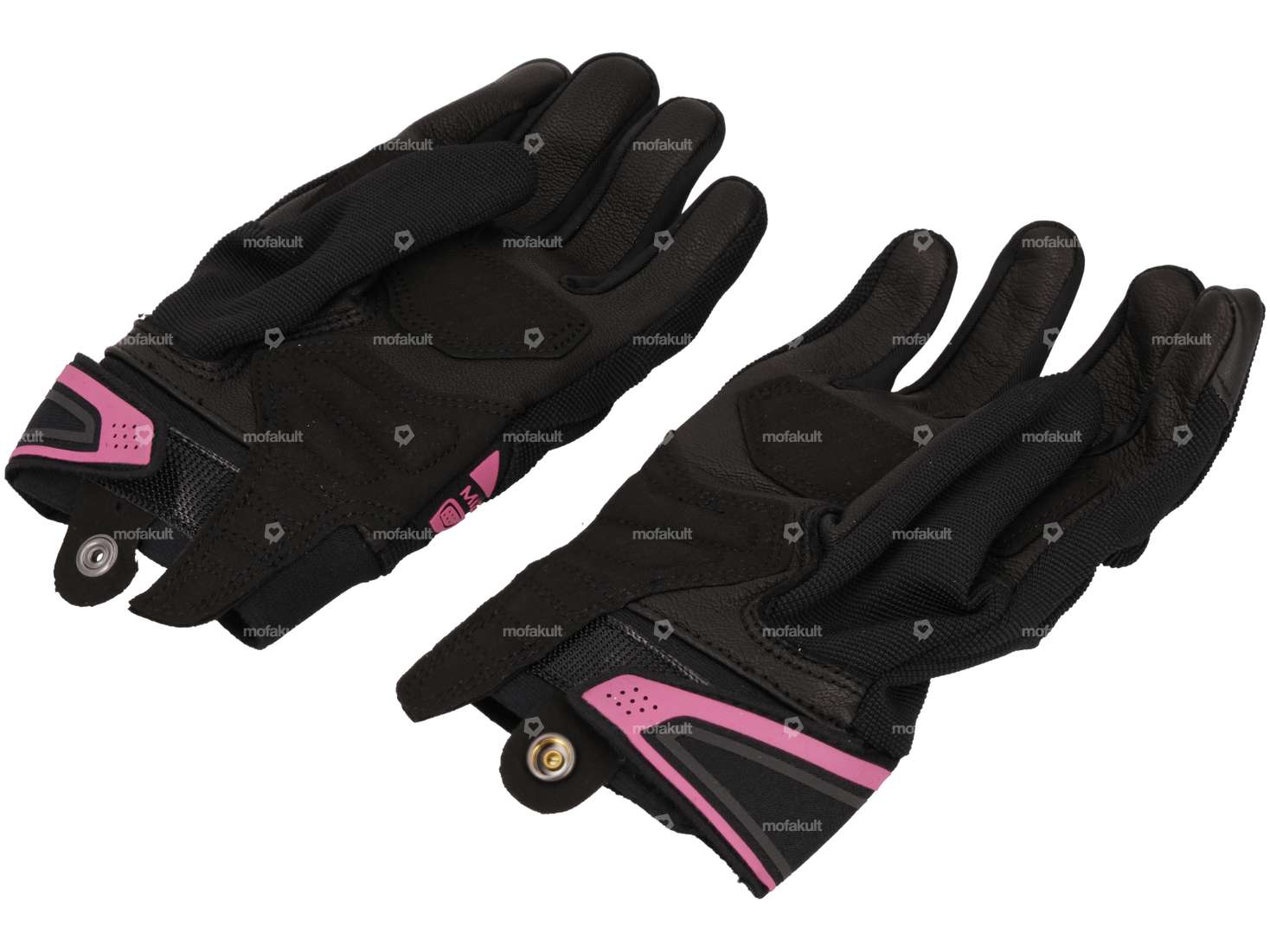 IXON glove "MIG 2" black / pink Carousel Image 2